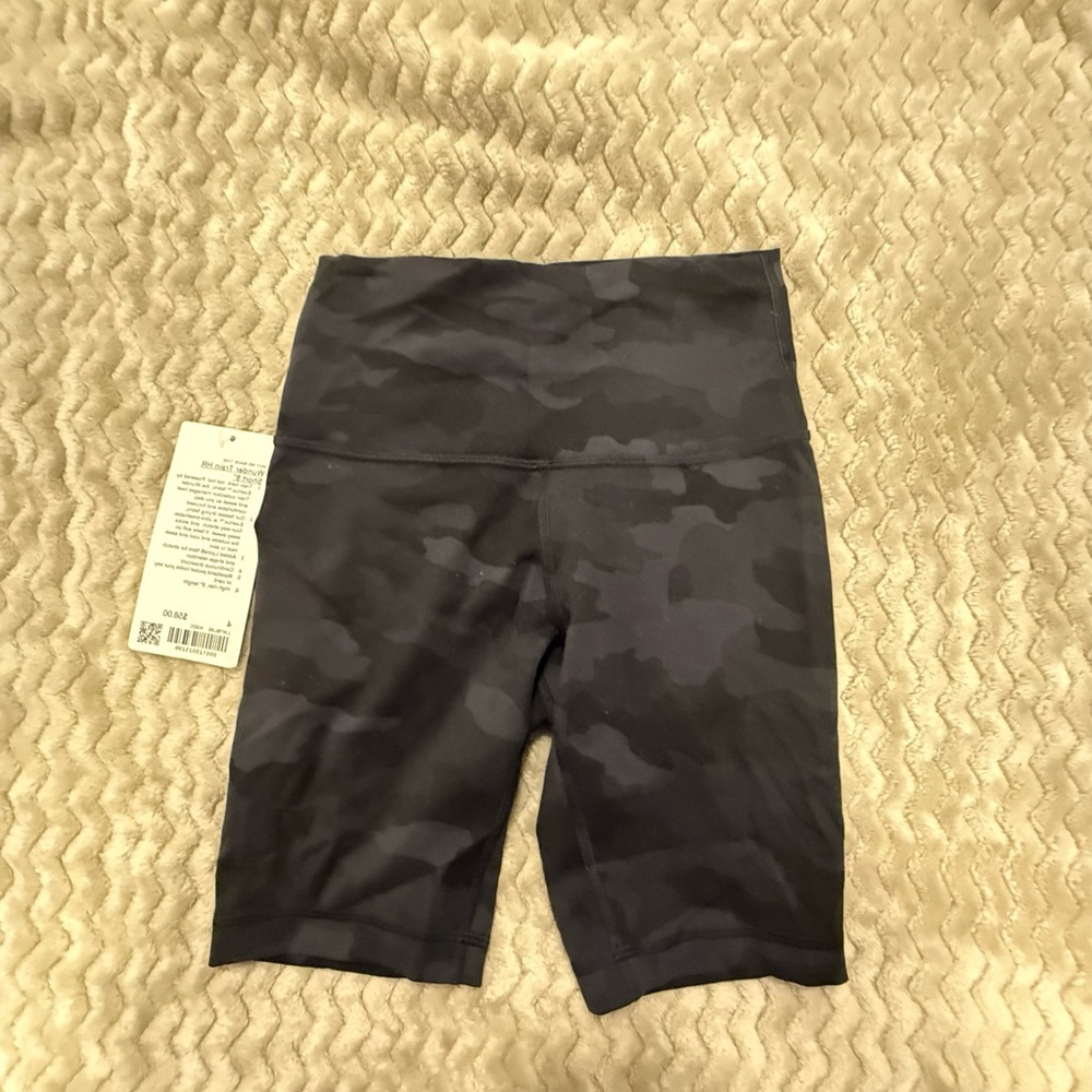 Lululemon Athletica Black Athletic Shorts Compression Fit